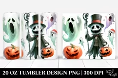 Funny Halloween Clipart, Nightmare 20 Oz Tumbler Product Image 1