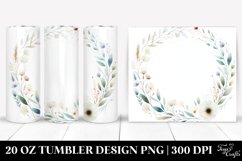 Simple Watercolor Tumbler Product Image 1