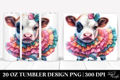 Charleston Cow Baby. 20 Oz Tumbler Design Product Image 1