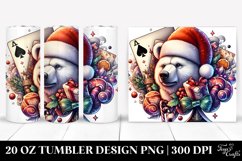 Christmas PNG 20 Oz Tumbler Design Product Image 1