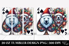 Christmas PNG 20 Oz Tumbler Design Product Image 1