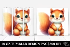 Colorful Baby Squirrel Eyes | 20 Oz Tumbler Product Image 1