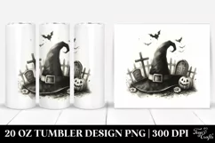 Vintage Halloween Hat | 20 oz Tumbler Product Image 1