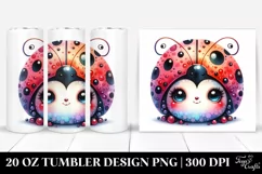 Colorful Baby Ladybug | 20 Oz Tumbler Product Image 1