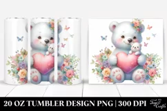 Spring 20 Oz Tumbler Png Product Image 1