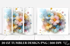 Glossy Primrose Tumbler | 20 oz Tumbler Product Image 1