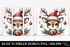 Christmas PNG 20 Oz Tumbler Design Product Image 1