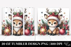 Christmas PNG 20 Oz Tumbler Design Product Image 1