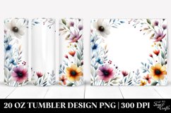 Colorful Wild Flowers | 20 Oz Tumbler Product Image 1