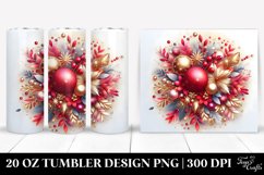 Colorful Reddish Glittery | 20 oz Tumbler Product Image 1