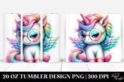 es Unicorn Baby. 20 Oz Tumbler Design Product Image 1