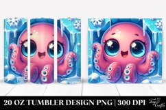 Excited Baby Frog Clipart, High-Res 20 Oz Tumbler Product Image 1