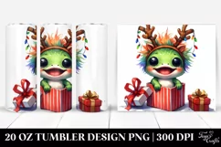Expressive Frog with Crazy Haircut 20 Oz Tumbler Product Image 1