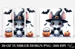 Cute Baby Unicorn Playing, Transparent 20 Oz Tumbler Product Image 1