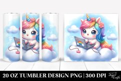 Cute Baby Unicorn Programmer | 20 Oz Tumbler Product Image 1