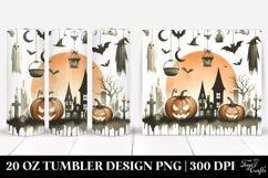 Washed Watercolor Retro Hang On | 20 oz Tumbler Product Image 1