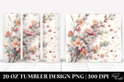 Tumbling Petals in the Wind | 20 Oz Tumbler Product Image 1