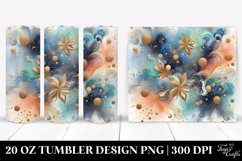 Colorful Blueish Glittery | 20 oz Tumbler Product Image 1