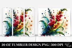 Colorful Stained Hummingbird | 20 Oz Tumbler Product Image 1