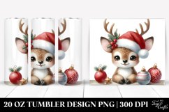 Christmas PNG 20 Oz Tumbler Design Product Image 1