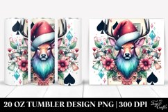 Christmas PNG 20 Oz Tumbler Design Product Image 1
