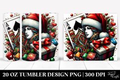 Christmas PNG 20 Oz Tumbler Design Product Image 1