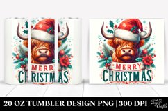 Christmas PNG 20 Oz Tumbler Design Product Image 1