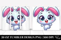 Colorful Crazy Baby Bunny | 20 Oz Tumbler Product Image 1