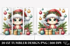 Christmas PNG 20 Oz Tumbler Design Product Image 1