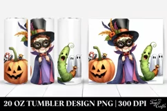 Funny Masquerade Halloween Clipart 20 Oz Tumbler Product Image 1