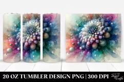 Abstract Vibrant Pastel Shiny Chrysanthemum Material | 20 Product Image 1