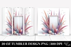 Heather Watercolor Splash 20 Oz Tumbler Product Image 1