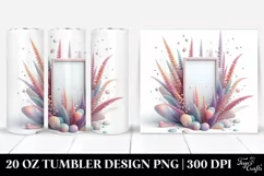 Heather Watercolor Splash 20 Oz Tumbler Product Image 1