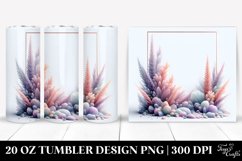 Heather Watercolor Splash 20 Oz Tumbler Product Image 1