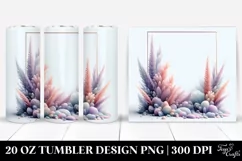 Heather Watercolor Splash 20 Oz Tumbler Product Image 1