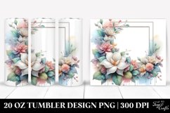 Gardenia Frame Tumbler Product Image 1