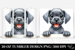 Cute Funny Great Dane Baby | 20 Oz Tumbler Product Image 1