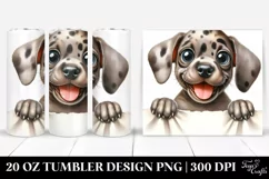 Cute Funny Great Dane Baby | 20 Oz Tumbler Product Image 1