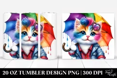 Baby Cat Model Umbrella Tumbler Product Image 1