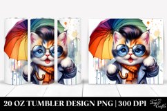 Baby Cat Model Tumbler Product Image 1
