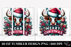 Christmas PNG 20 Oz Tumbler Design Product Image 1