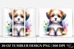 Colorful Cute Dog | 20 oz Tumbler Product Image 1