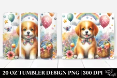 Colorful Cute Dog | 20 oz Tumbler Product Image 1