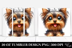 Cute Funny Yorkshire Terrier | 20 Oz Tumbler Product Image 1
