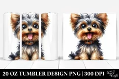 Cute Funny Yorkshire Terrier | 20 Oz Tumbler Product Image 1