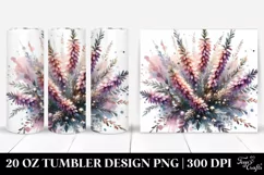 Watercolor Glossy Heather | 20 Oz Tumbler Product Image 1