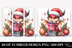 Christmas PNG 20 Oz Tumbler Design Product Image 1