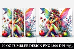 Funny Sitting Fairy | 20 oz Tumbler Product Image 1