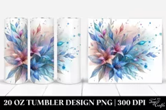 Monkey made of Flowers 20 Oz Tumbler Product Image 1