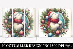 Christmas PNG 20 Oz Tumbler Design Product Image 1